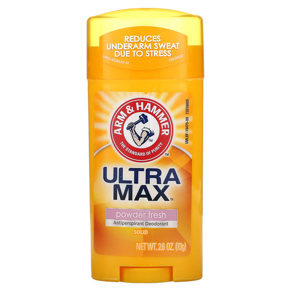 Arm & Hammer Déo Ultra Max Invisible – Poudre Fraîche – 73 g