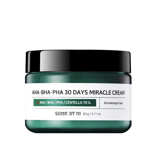 SOME BY MI - AHA, BHA, PHA 30 Days Miracle Cream - Crème aux AHA, BHA, PHA 60g