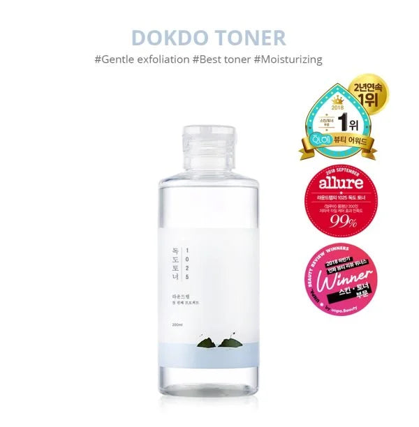 ROUND LAB - 1025 Dokdo Toner - Lotion tonique